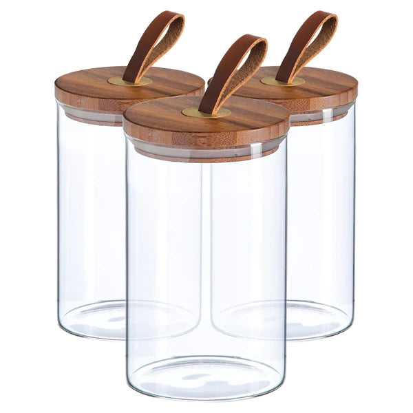 Happy Birthday glass storage jar.