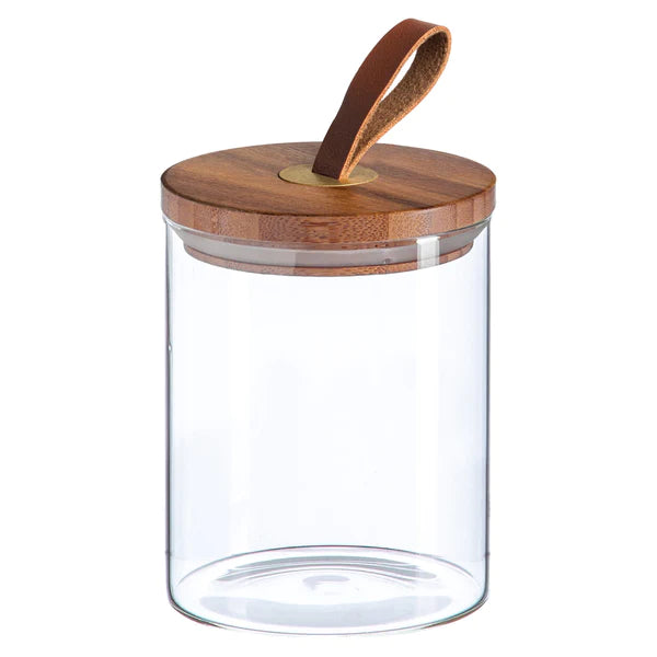 Happy Birthday glass storage jar.