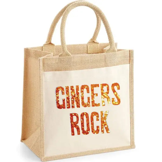 Gingers Rock Jute Bag