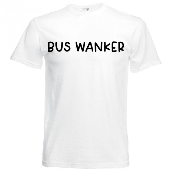 Bus W*nker Mens T-shirt