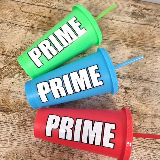 Prime Energy Tumbler.