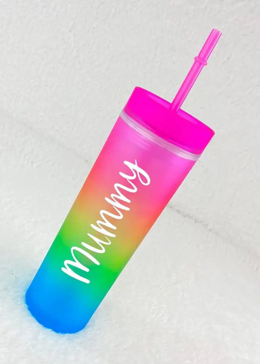 Mothers day Rainbow tumbler