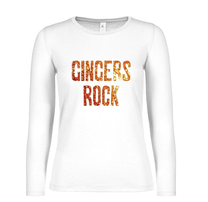 Womens Ginger rocks Tshirt.